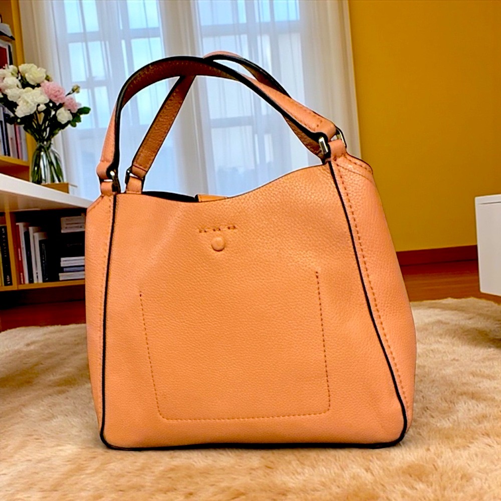 Kate Spade Blush Shoulder Bag/tote with Bow Accent - Picture 4 of 15